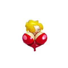 GENERICO - Globo Metálico Mujer Senos Grande Despedida Soltera 65x81cm