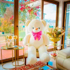 GENERICO - OSO Gigante Spring 160 CM Blanco