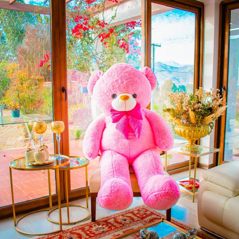 GENERICO - OSO Gigante Spring 160 CM Rosa