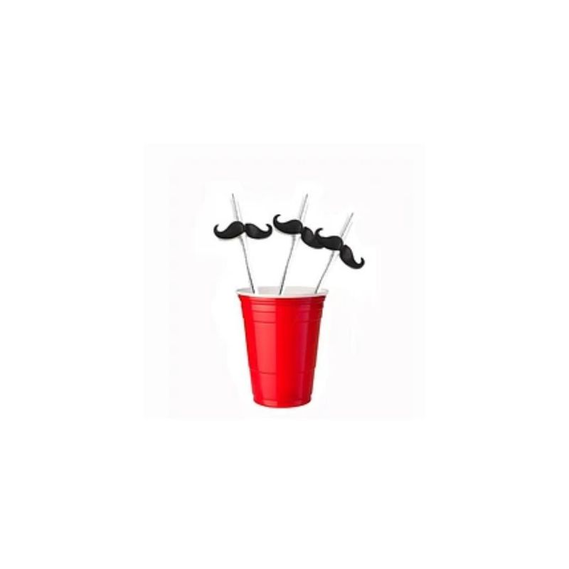 GENERICO - Bombillas De Mostacho 6pcs