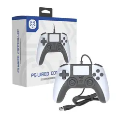 CORRERREY - Mando USB con cable para consola PS5 control de vibración Dual