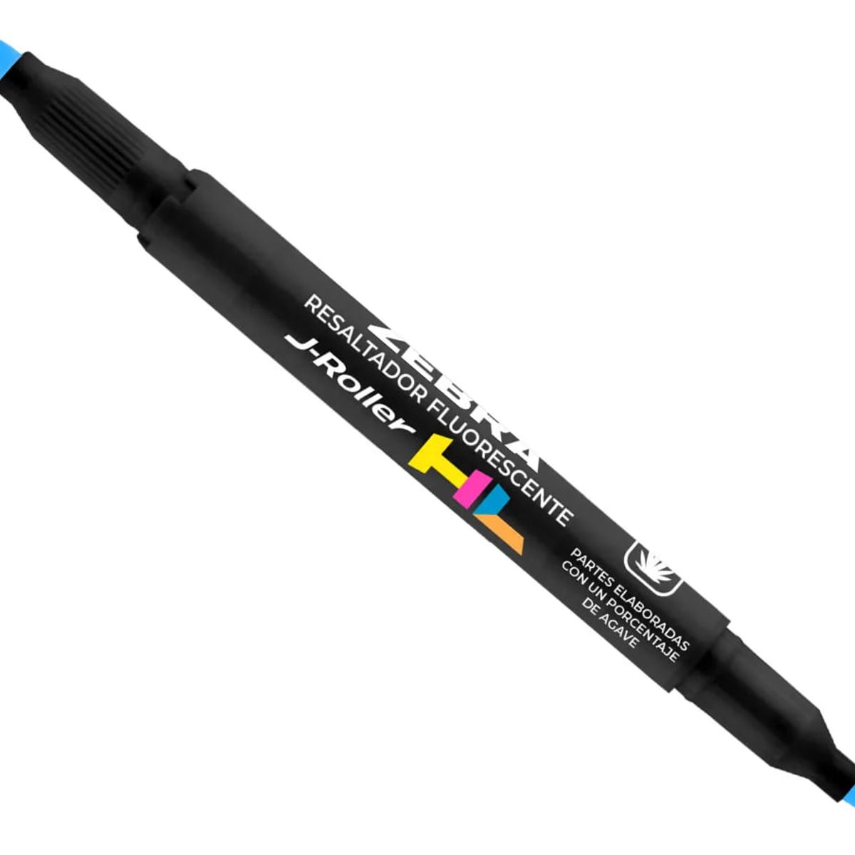 ZEBRA - Destacador Fluorescente Doble Punta Zebra Resaltador Azul