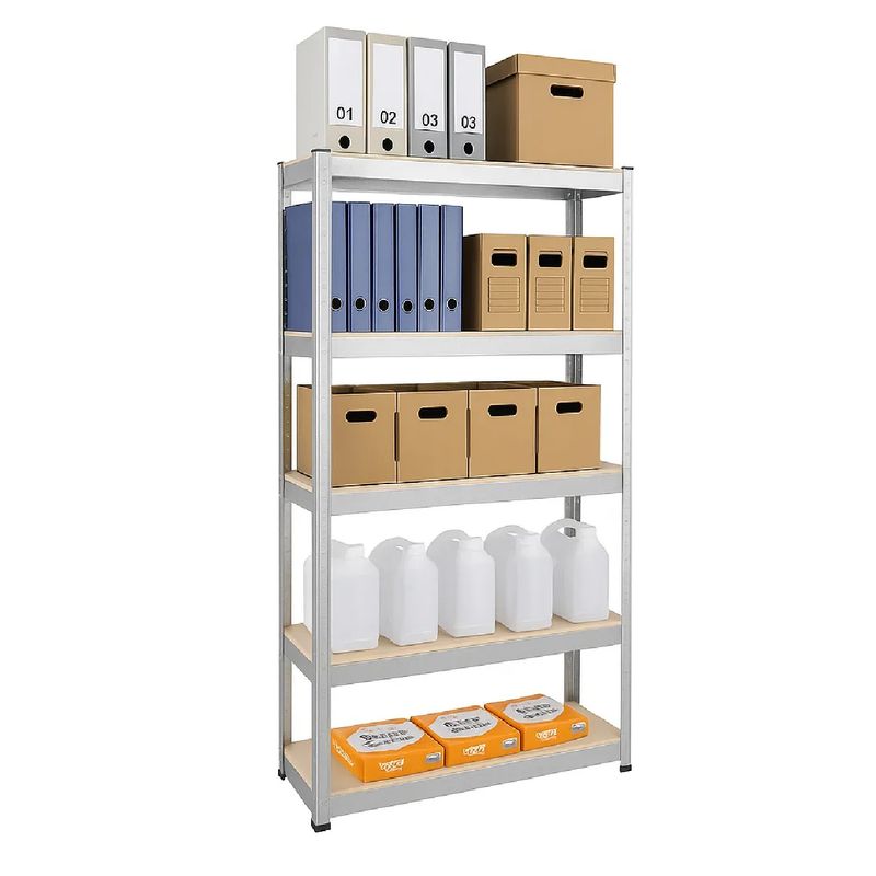 GENERICO - Repisas Metalicas Rack 180x90x40 Estanteria Metálica Repisa
