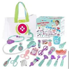 GENERICO - Set Juguetes Médico Doctora 25 Pzs Infantil Con Luz Y Sonido