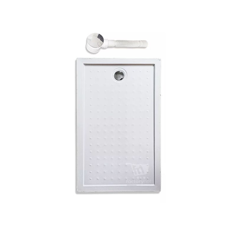 TAUMM - Receptaculo Plato Ducha 120x70 Cm Fibra De Vidrio Acrilico