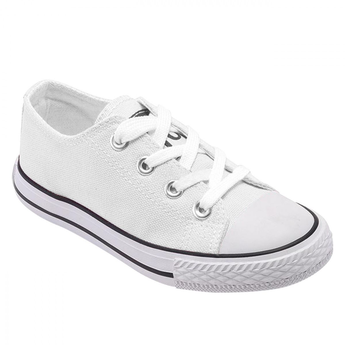 ZAPATOS Y ZAPATILLAS - Zapatilla Infantil De lona Urbana Casual - Blanco - 7190