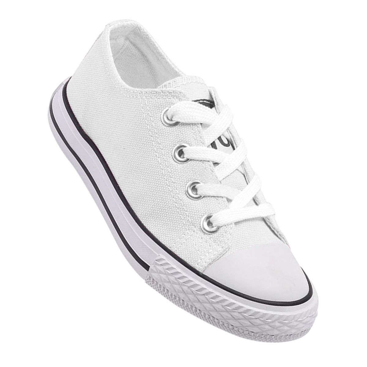 ZAPATOS Y ZAPATILLAS - Zapatilla Infantil De lona Urbana Casual - Blanco - 7190