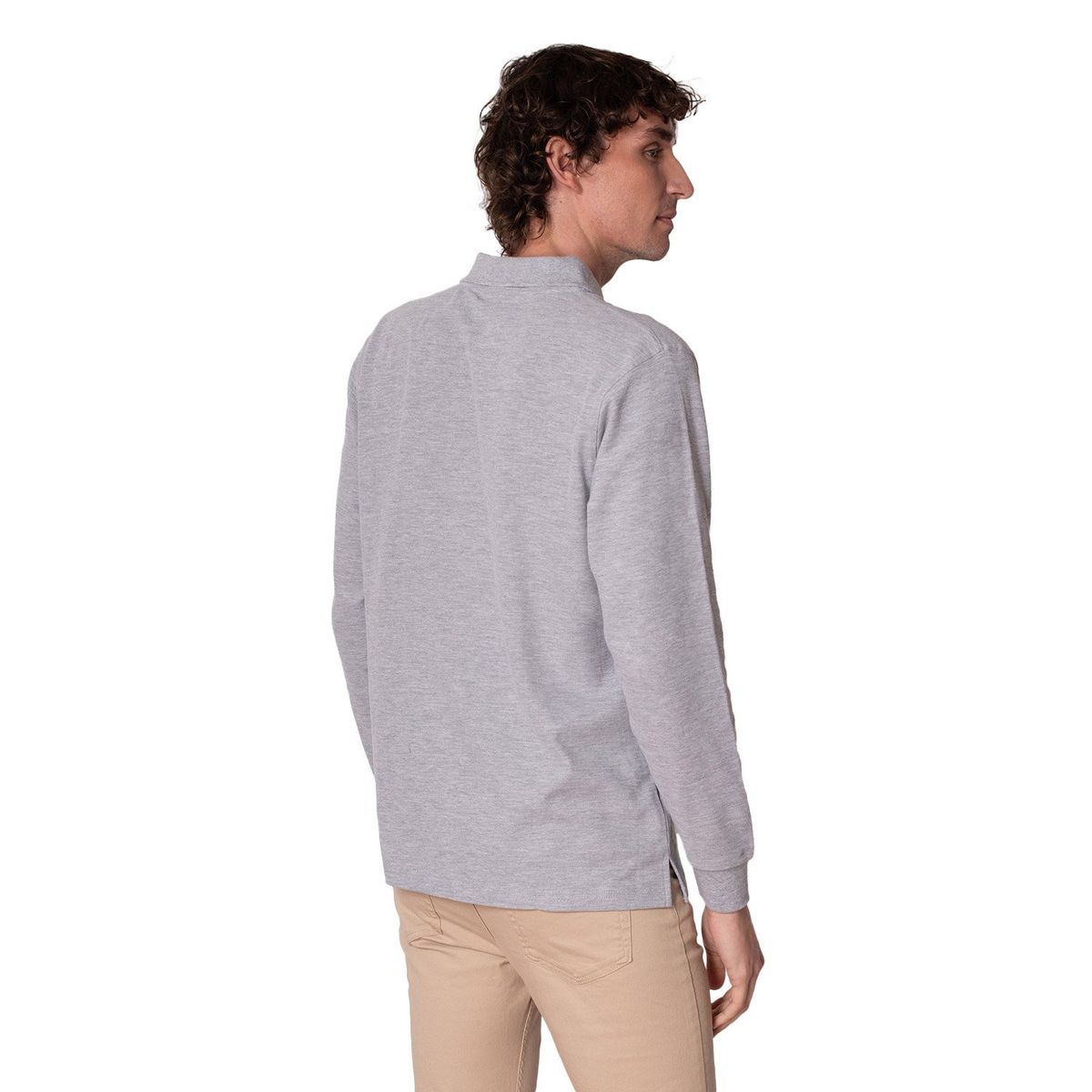 INDUSBORD - Polera hombre Piqué Premium Manga larga protección Uv50 Certificada Indusbord