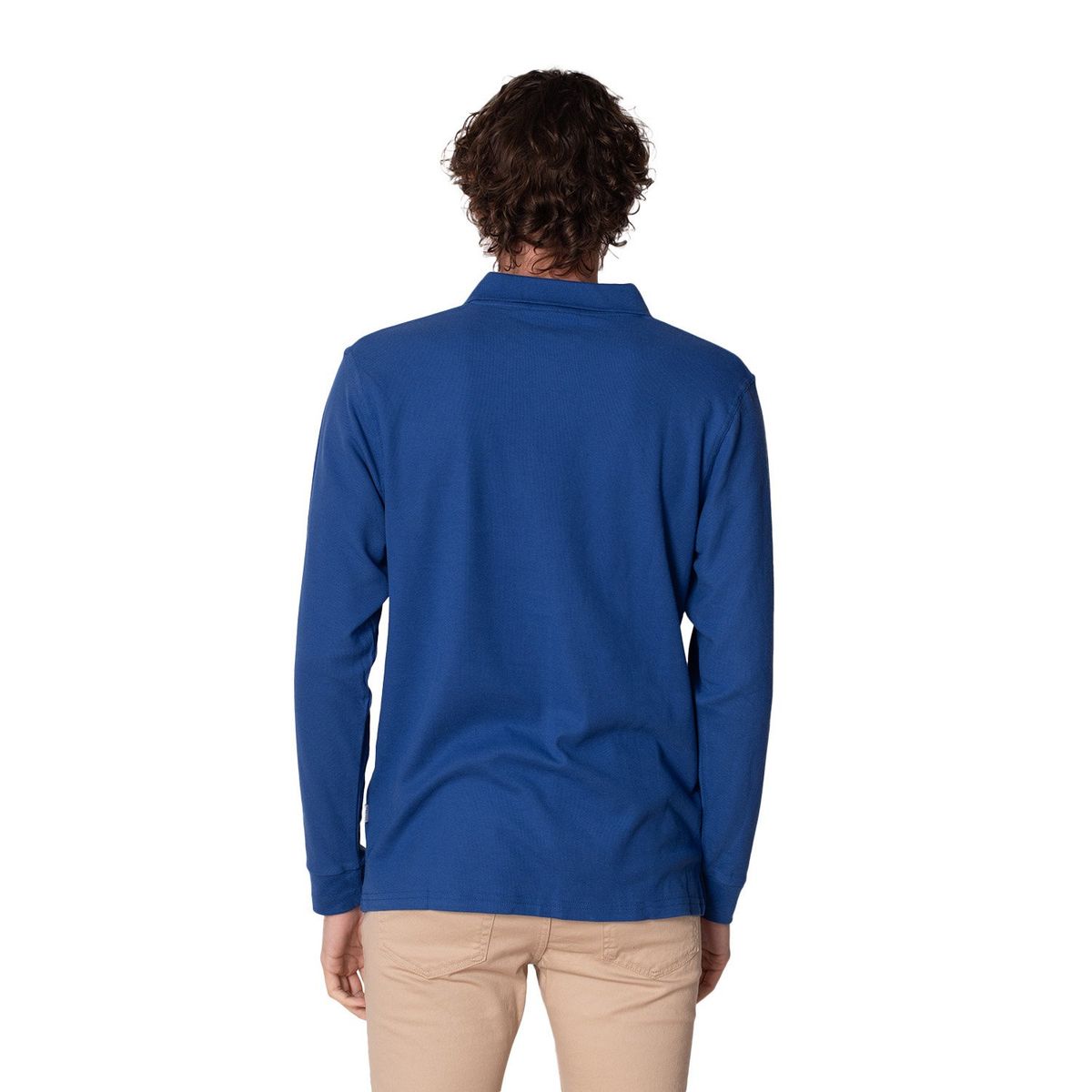 INDUSBORD - Polera hombre Piqué Premium Manga larga protección Uv50 Certificada Indusbord