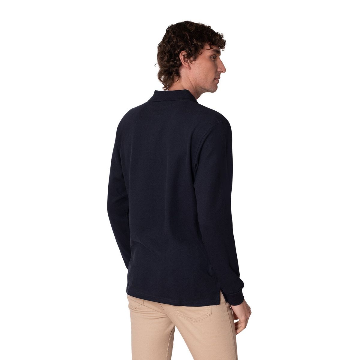 INDUSBORD - Polera hombre Piqué Premium Manga larga protección Uv50 Certificada Indusbord