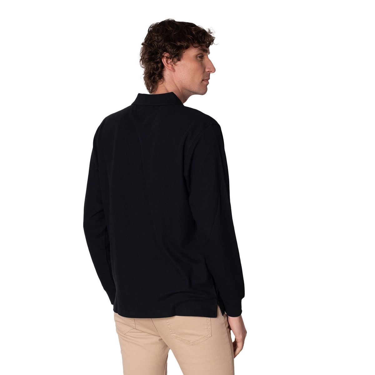 INDUSBORD - Polera hombre Piqué Premium Manga larga protección Uv50 Certificada Indusbord