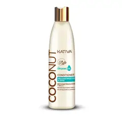 KATIVA - Acondicionador Coconut Oil 250ml Antifrizz Sella Reconstruye