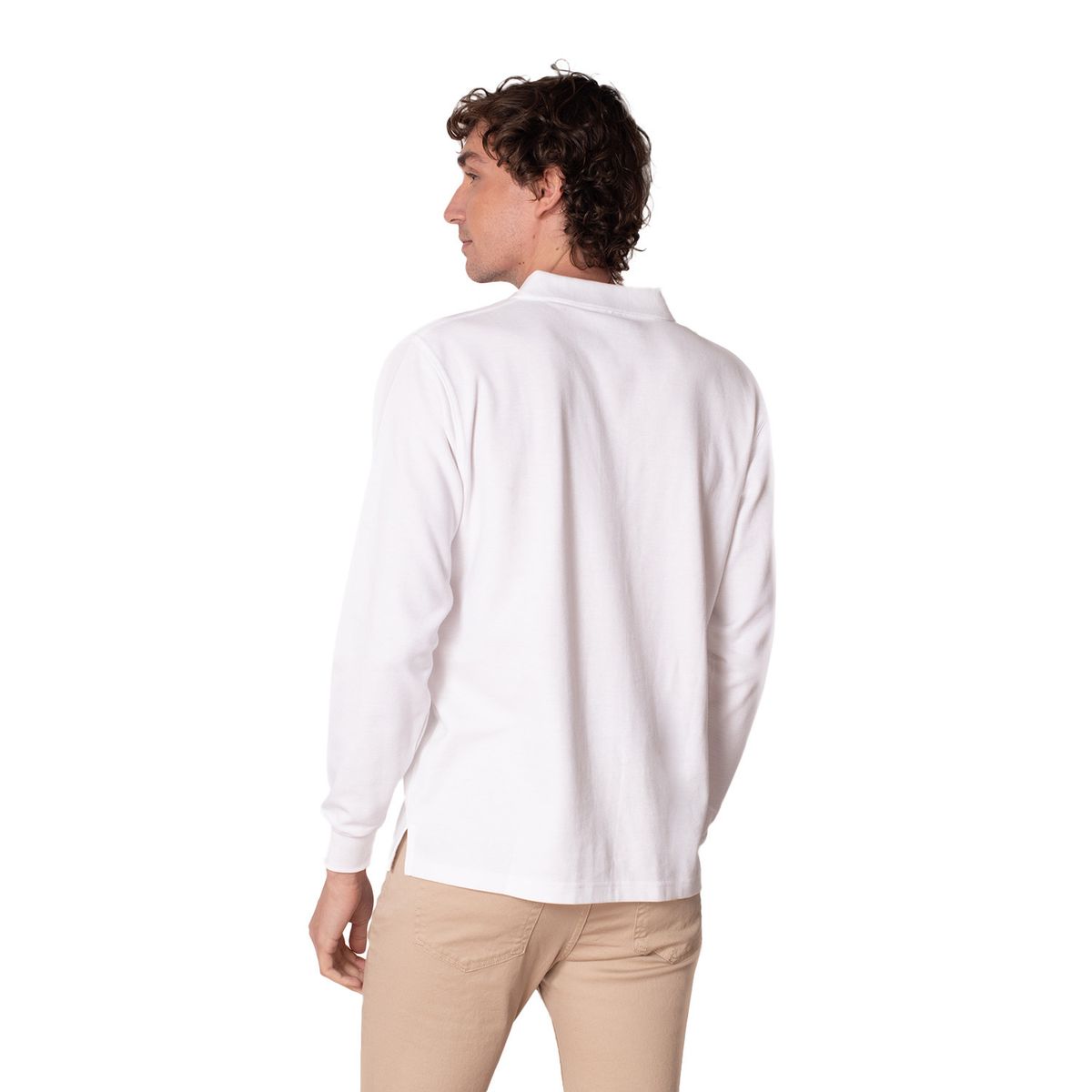 INDUSBORD - Polera hombre Piqué Premium Manga larga protección Uv50 Certificada Indusbord