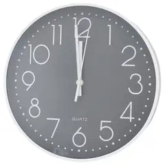 QUARTZ - Reloj de Pared Decorativo 30cm Blanco DBG1664