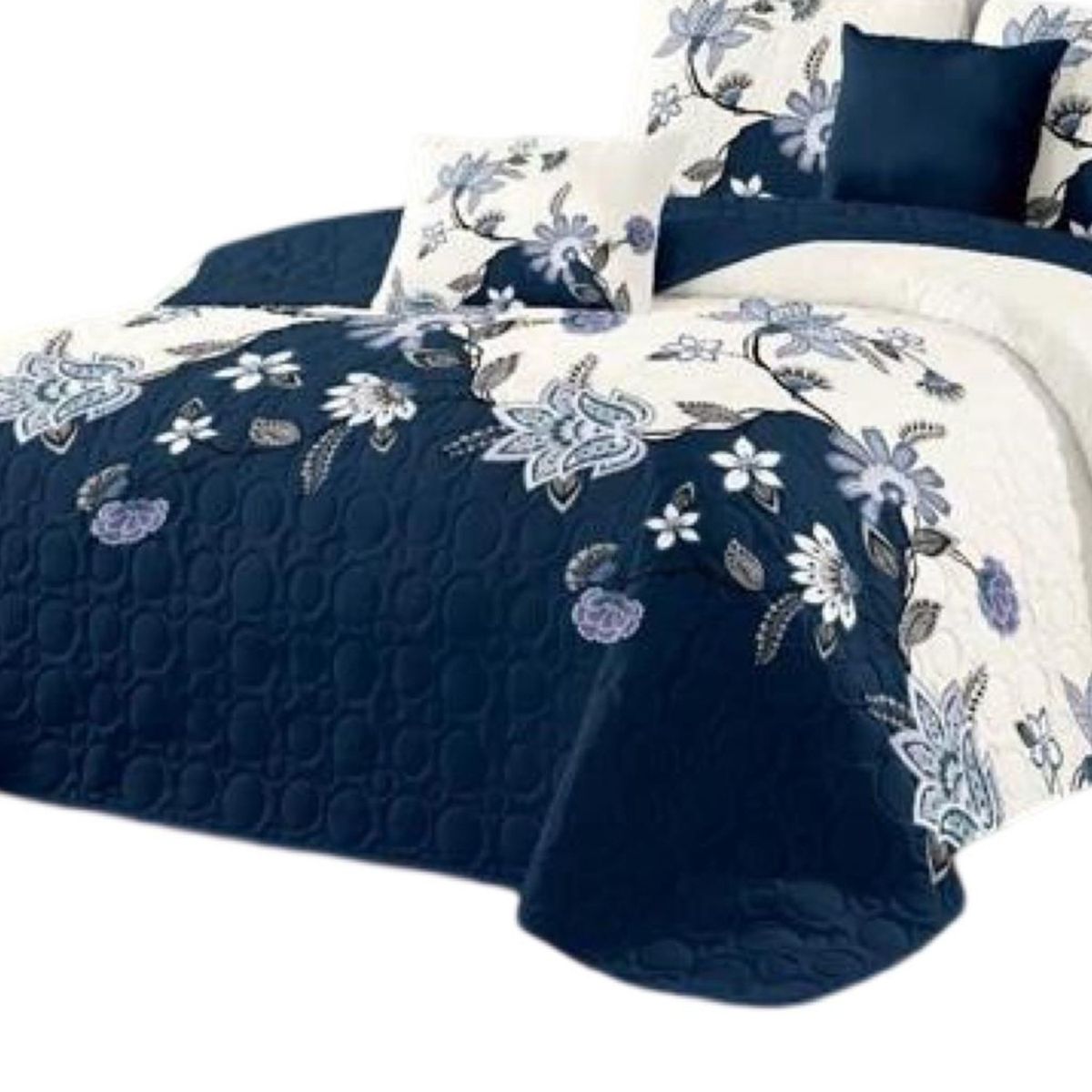 GENERICO - Quilt Verano 2 Plazas+2 Fundas Verano Suave 13n69