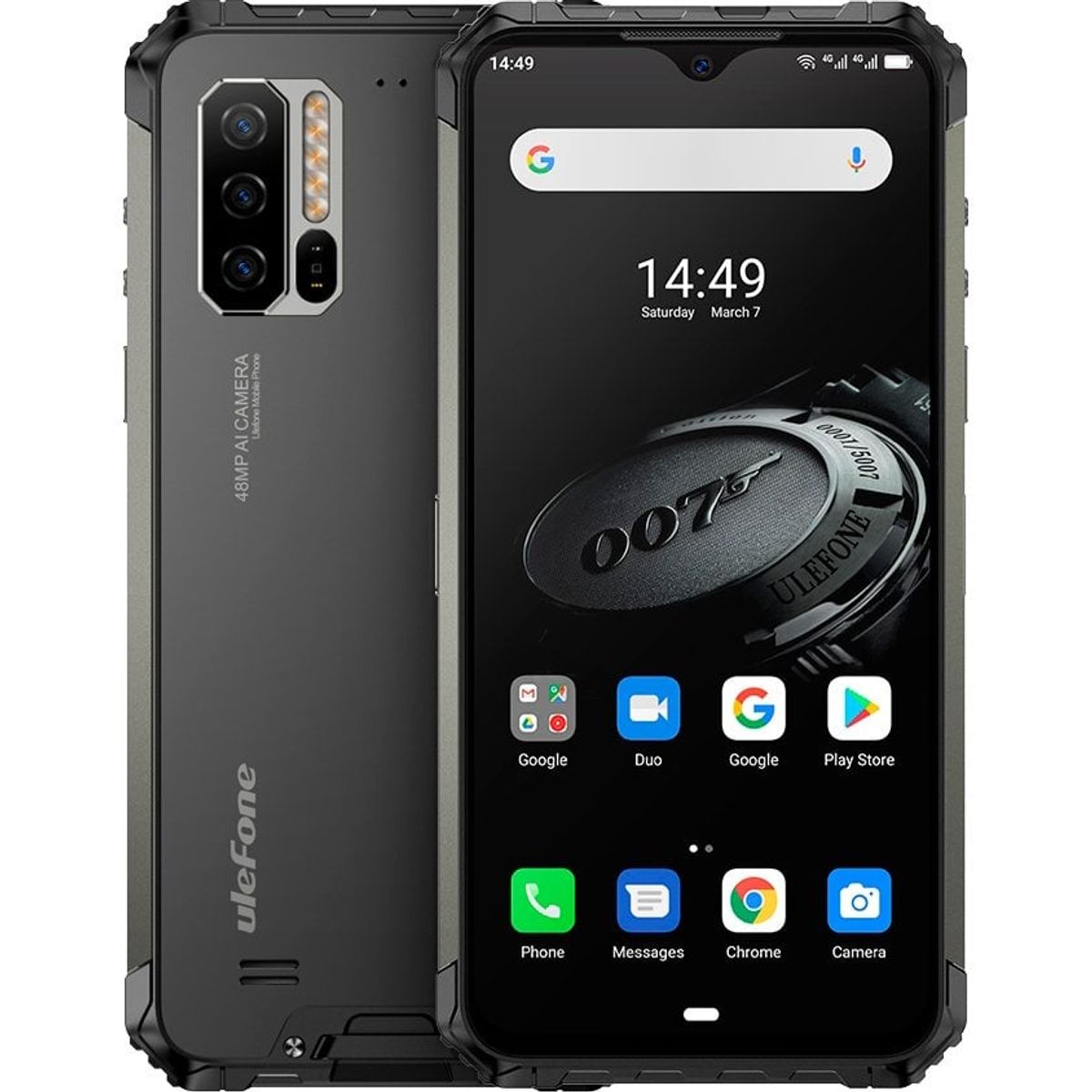 ULEFONE - Ulefone Armor 7E - Celular Indestructible Resiste Golpes Caídas Agua y Polvo - IP68 Rudo Rugged