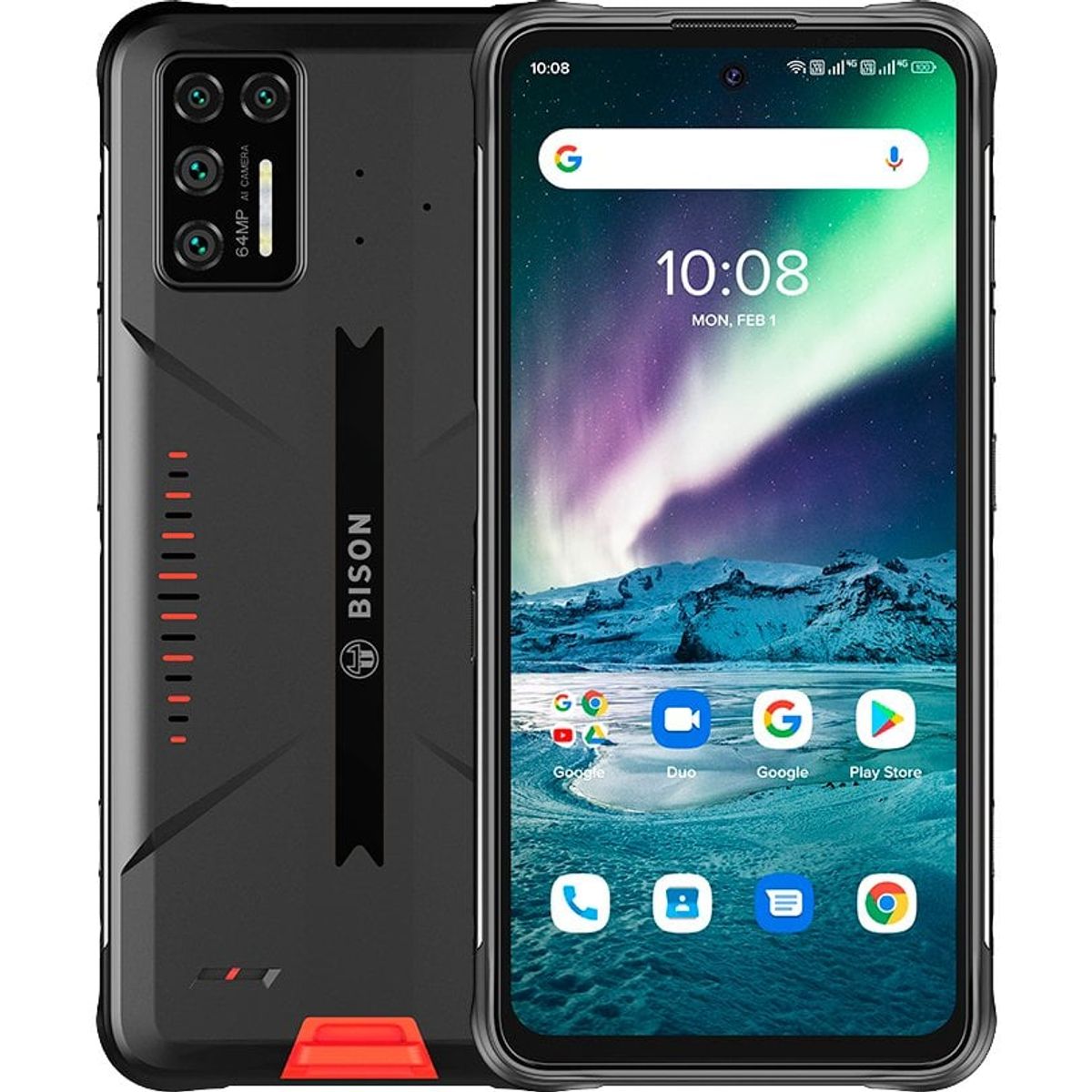 UMIDIGI - Umidigi BISON GT - Celular Indestructible Resiste Golpes Caídas Agua y Polvo - IP68 Rudo Rugged