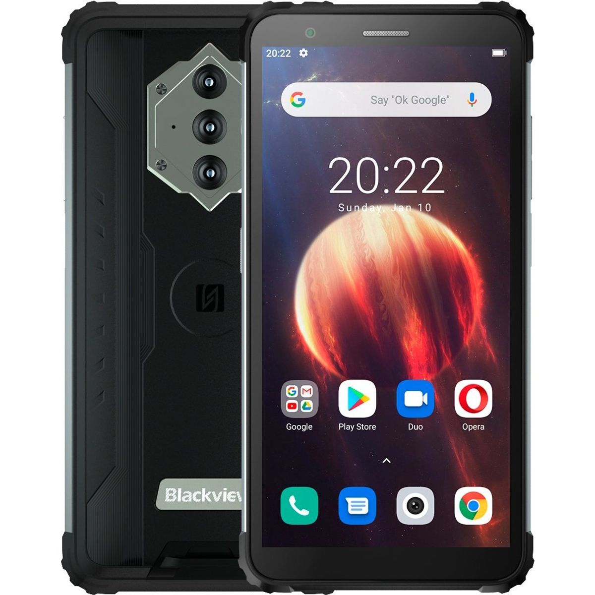 BLACKVIEW - Blackview BV6600 - Celular Indestructible Resiste Golpes Caídas Agua y Polvo - IP68 Rudo Rugged