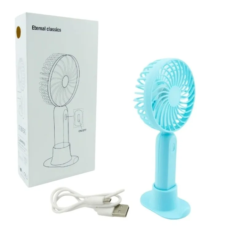 OEM VENTILADOR MINI PORTABLE SOBREMESA USB RECARGABLE