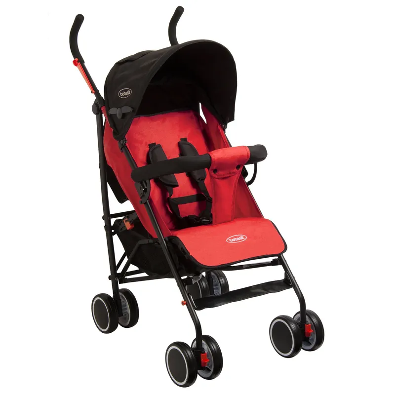 BEBESIT - Coche Paragua Clap Sx Rojo