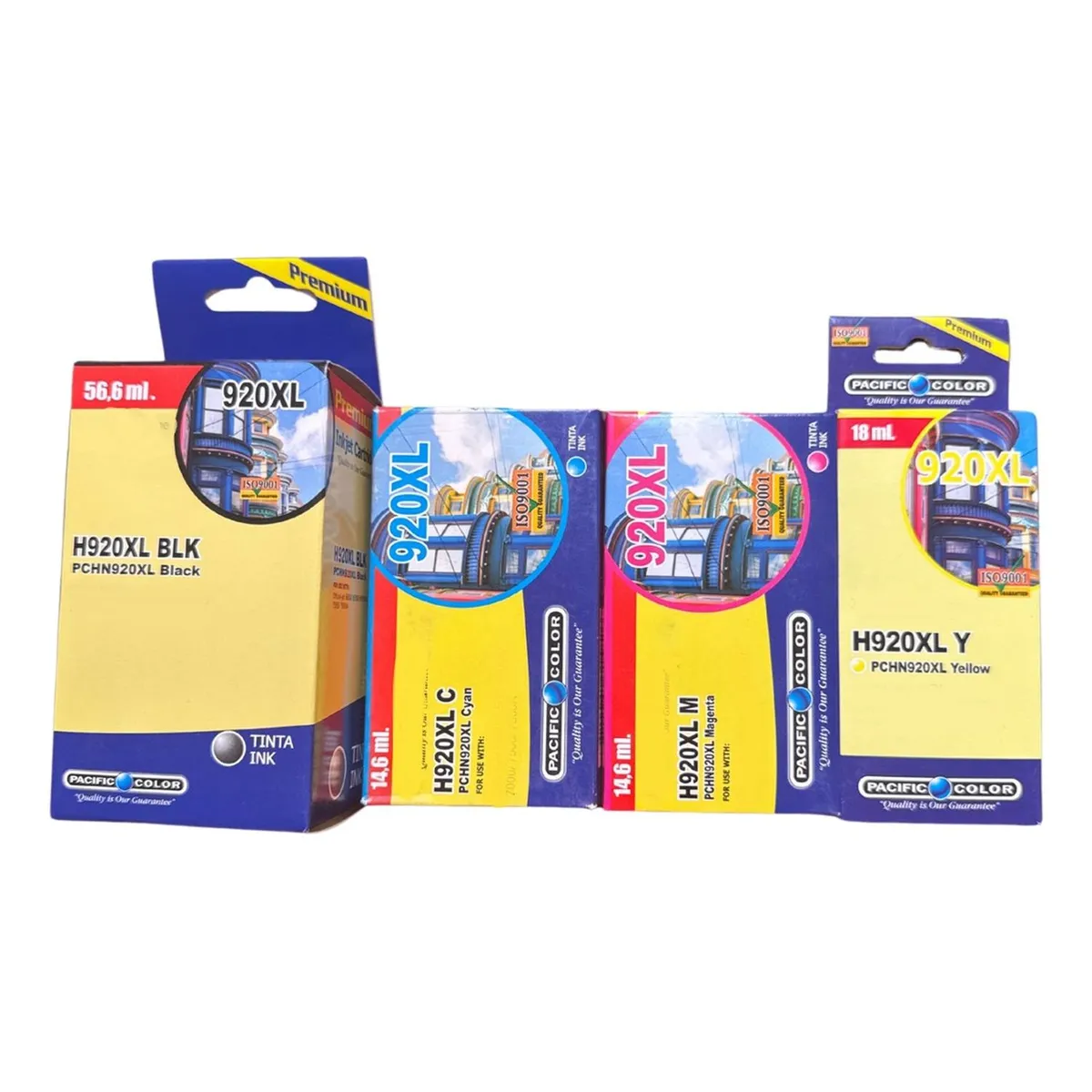 GENERICO - Pack Tintas Compatibles para 920XL 6000/6500/6500A/7000/7500