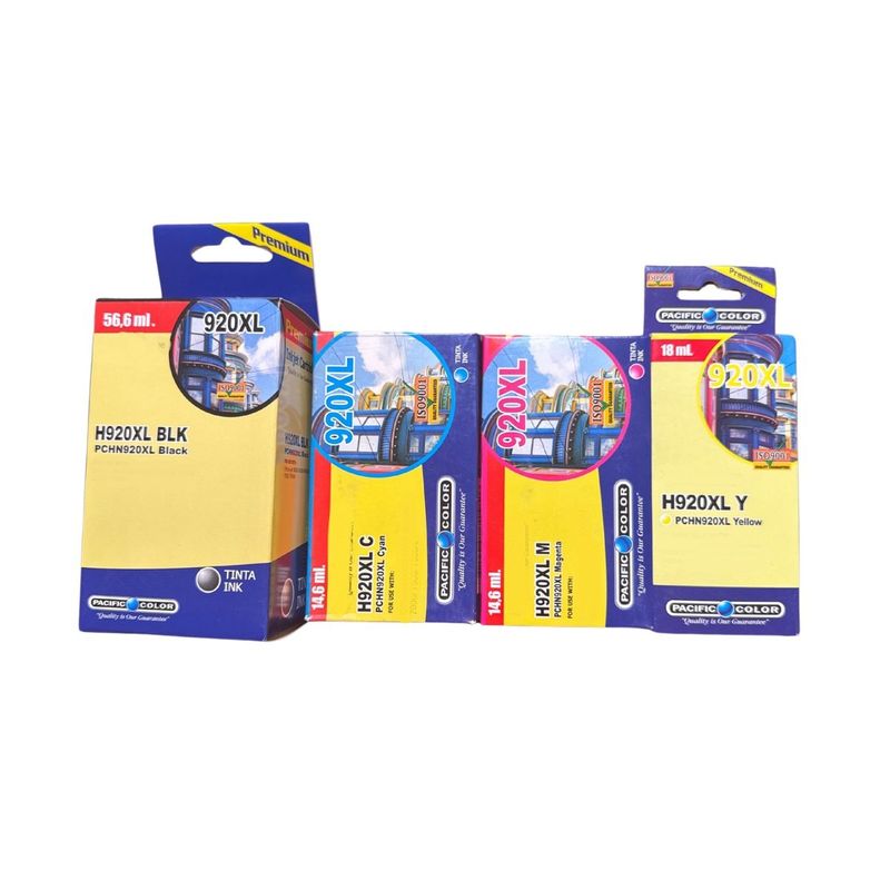 GENERICO - Pack Tintas Compatibles para 920XL 6000/6500/6500A/7000/7500