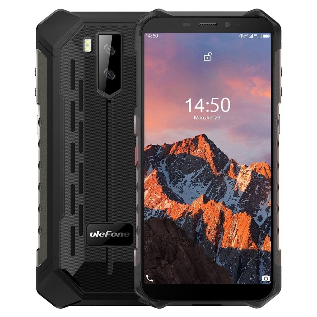 ULEFONE - Armor X5 Pro - Celular Indestructible Resiste Golpes Caídas Agua y Polvo - IP68 Uso Rudo Rugged