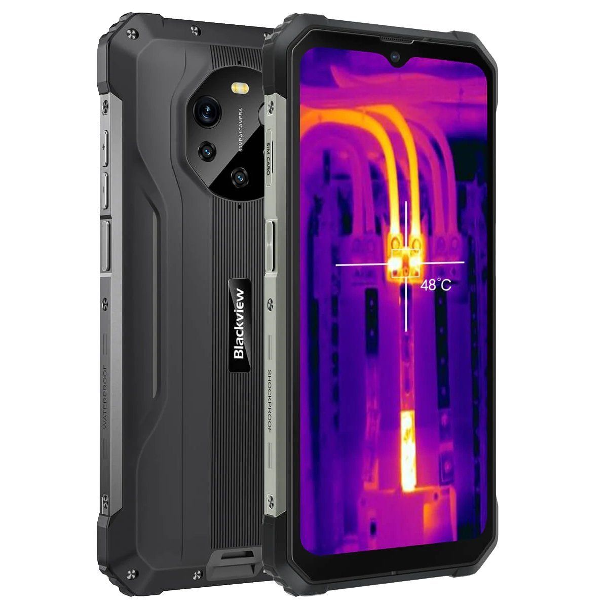 BLACKVIEW - Blackview BL8800 Pro - Celular Indestructible - 5G Cámara Termográfica Batería 8380 mAh