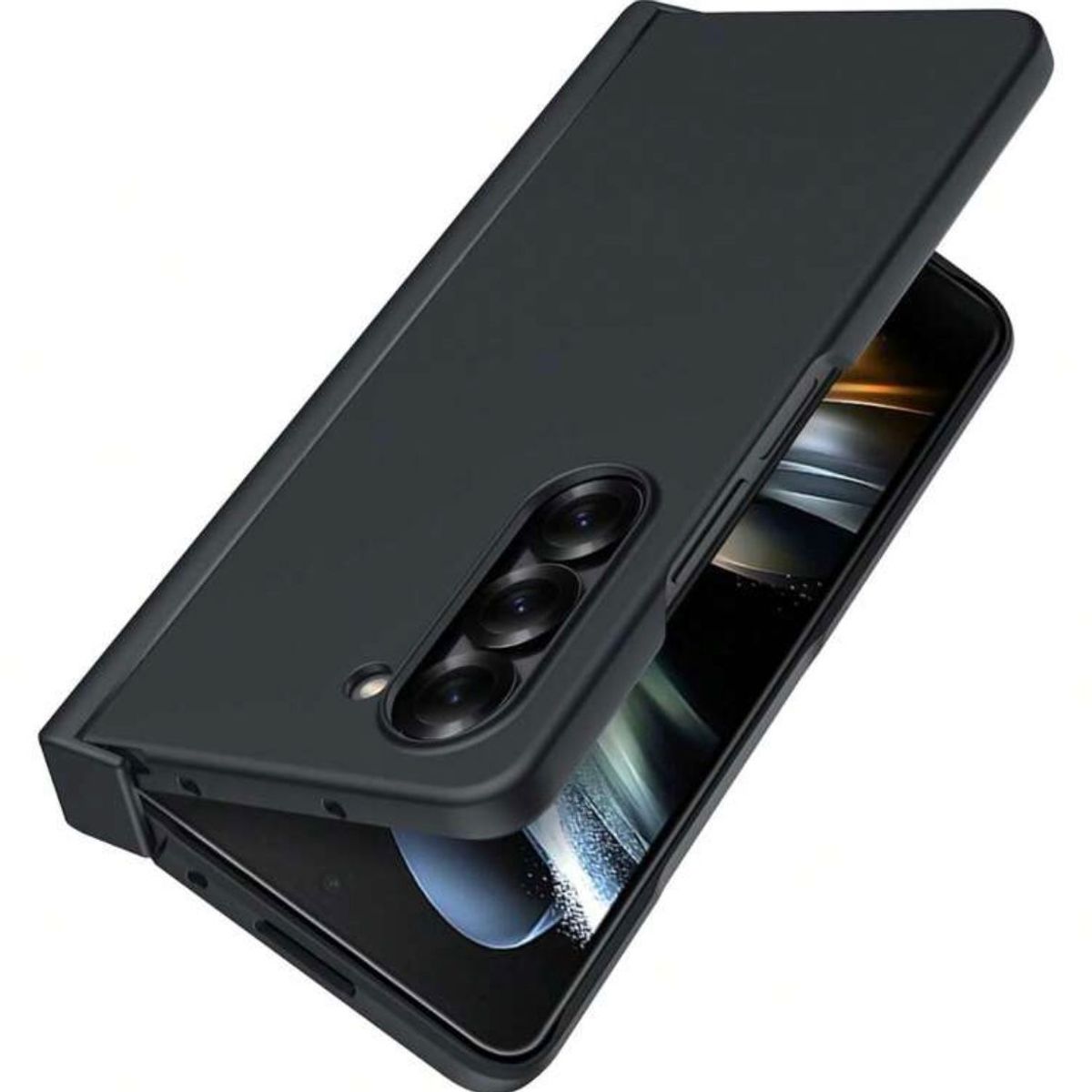 GENERICO - Carcasa Para Samsung Z Fold 5 Plegable Con Bisagra