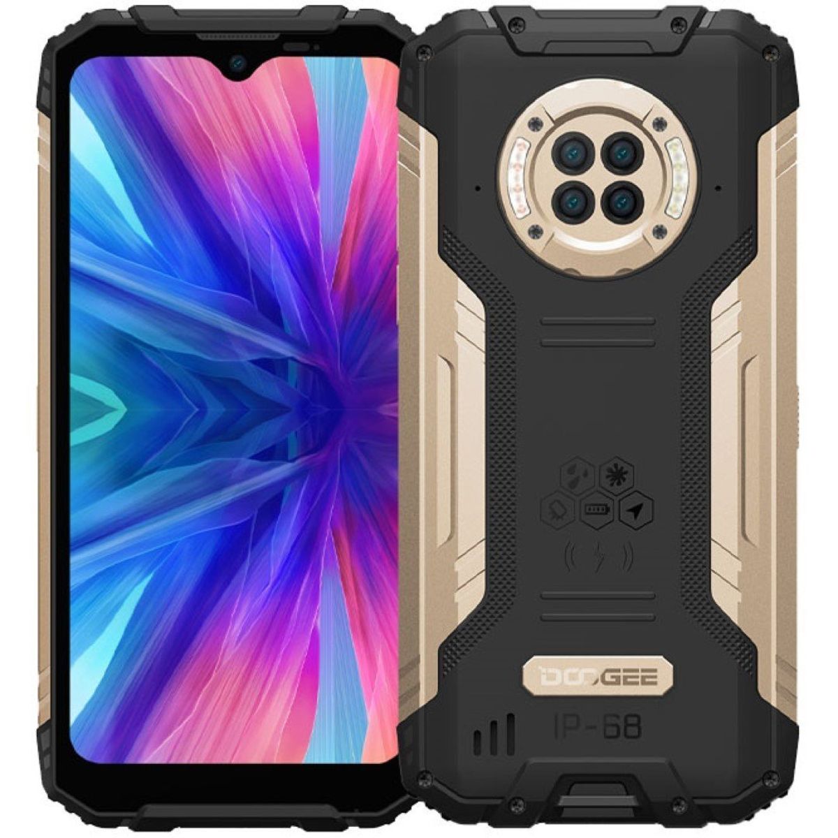 DOOGEE - Doogee S96 GT - Celular Indestructible - Cámara con Visión Nocturna Graba Videos en 4K