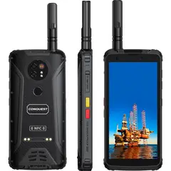 BLACKVIEW - Conquest F5 DMR - Celular Industrial Indestructible - Walkie-Talkie integrado DMRUHF Digital
