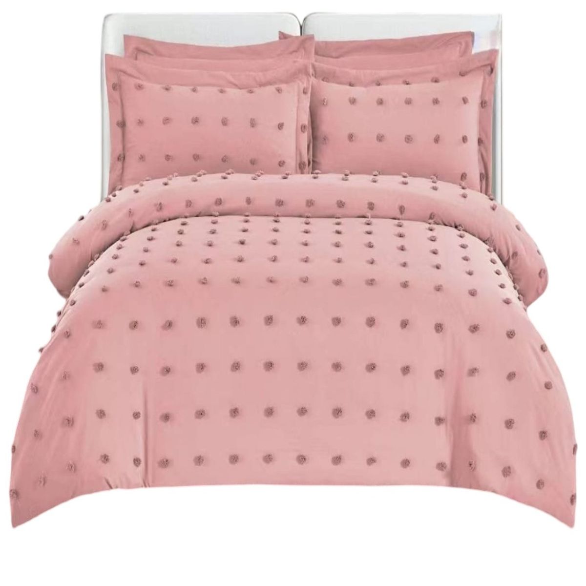 GENERICO - CUBRECAMA SEMI ALGODON DE VERANO 2PLAZAS 14n3