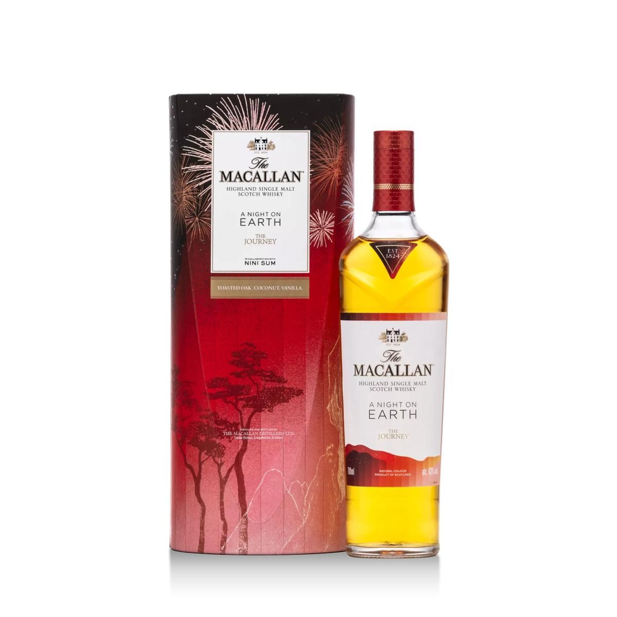 THE MACALLAN - Whisky The Macallan a Night on Earth - The Journey 43° 700cc