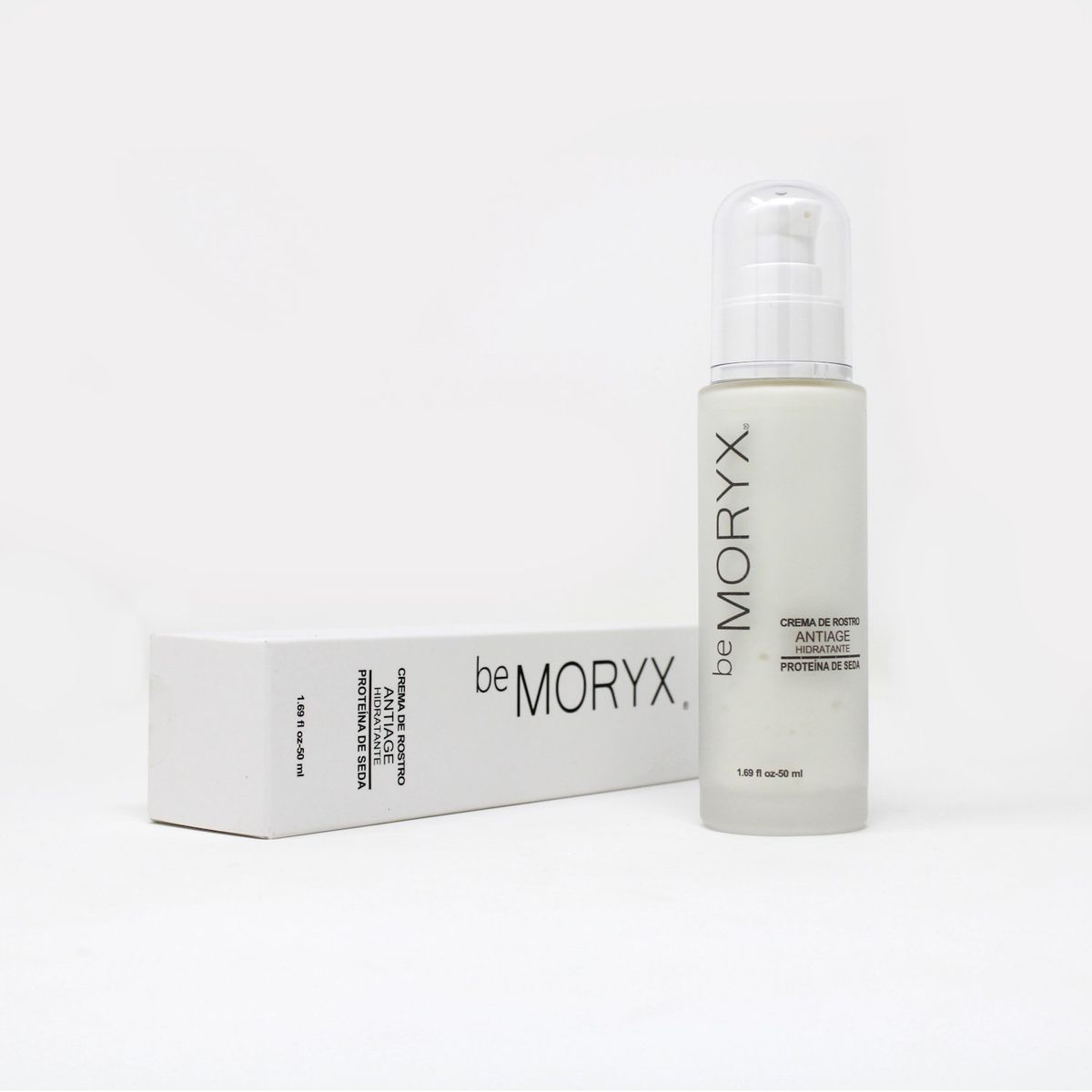 BE MORYX - CREMA ROSTRO ANTIAGE HIDRATANTE CON PROTEÍNA DE SEDA - 50 ml