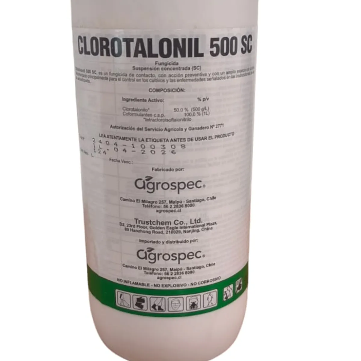 GENERICO - FUNGICIDA CLOROTALONIL 1 LITRO
