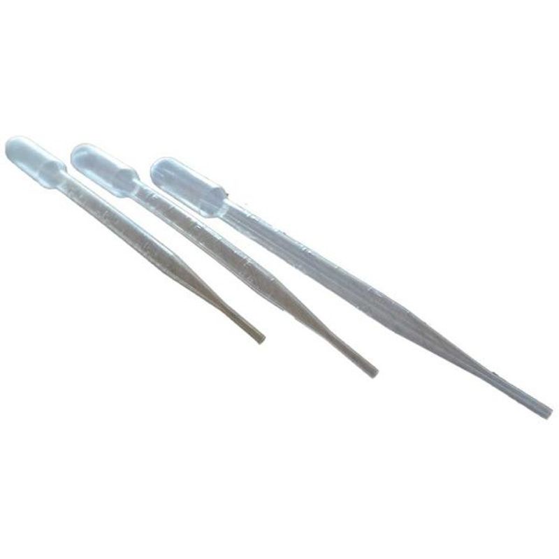 GENERICO - Pipeta pasteur plástica 1ml 500 unidades