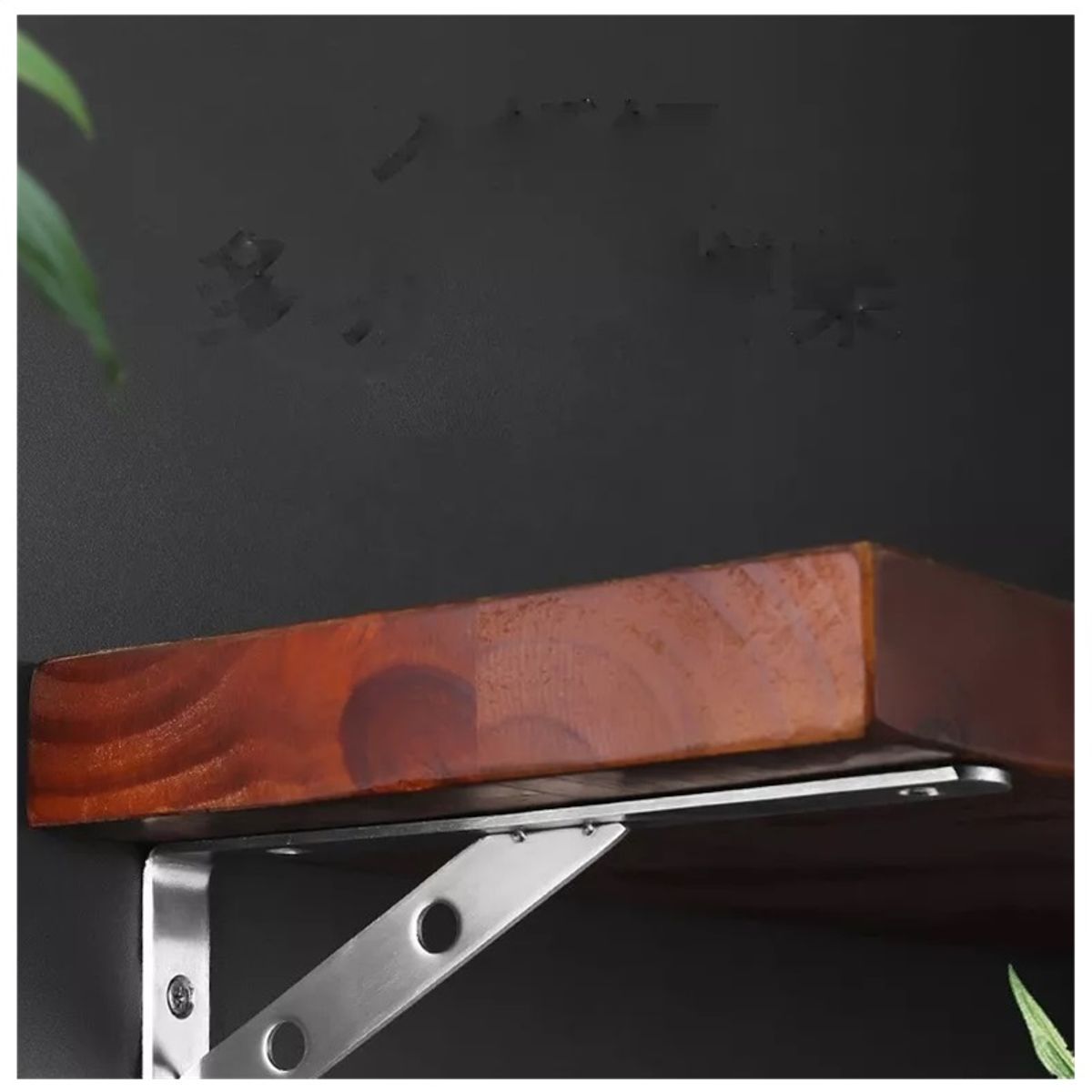 GENERICO - Soporte Escuadra Repisa Colgador 15 cm 1 Par Inoxidable