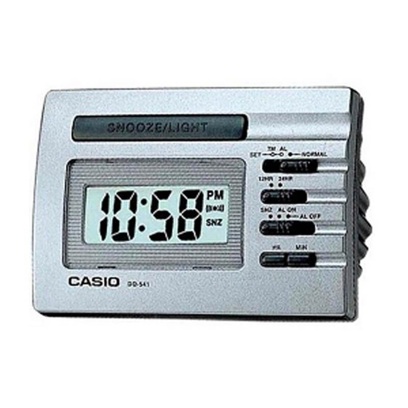 CASIO - Reloj Despertador Digital Casio Plateado - Dq-541-8rdf