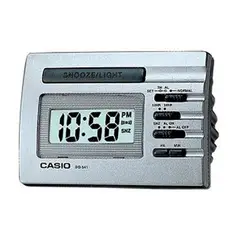 CASIO - Reloj Despertador Digital Plateado - Dq-541-8rdf