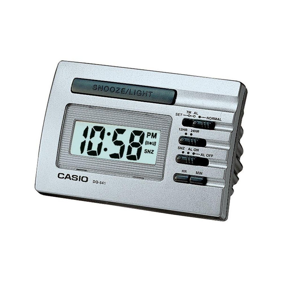 CASIO - Reloj Despertador Digital Casio Plateado - Dq-541-8rdf