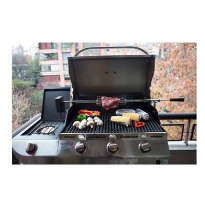 Imagen 2 del producto Motor spiedo 15kg + tenedores + espada 89 cm