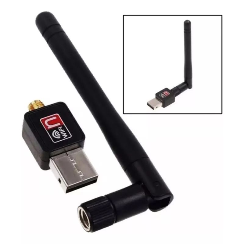 IRM - Adaptador Wifi USB 2.0 Antena Inalámbrica 300 mbps 2.4 Ghz