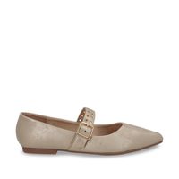 Ballerina Mujer Oro Plana 54011