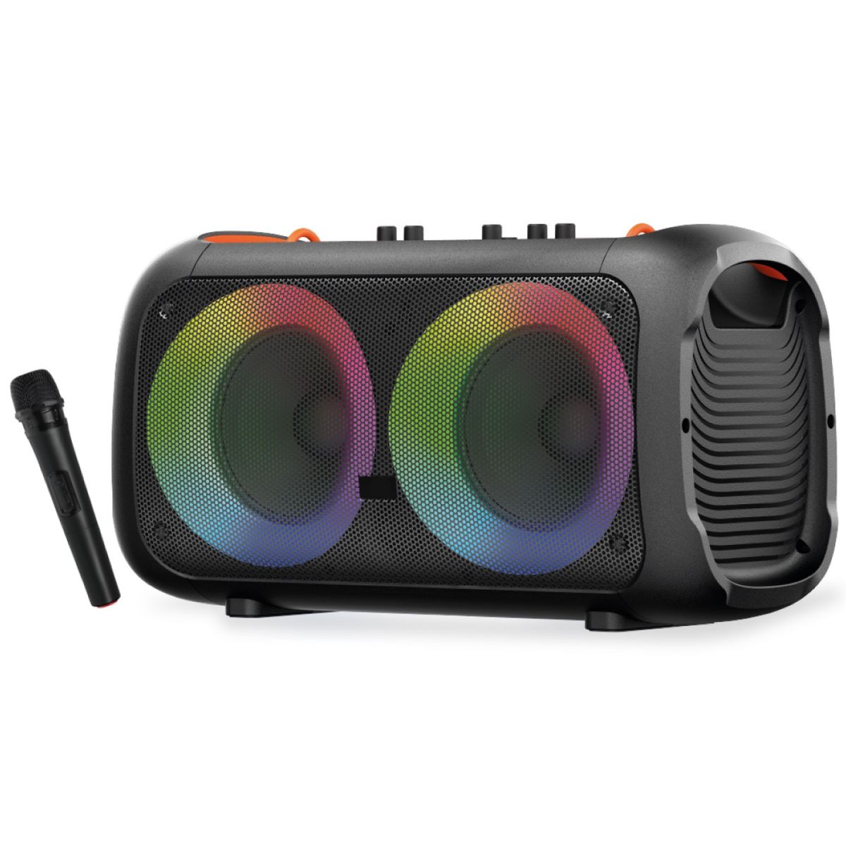 AUDIO PRO - Parlante Karaoke BT Con Control De Bajos Rgb AP02098