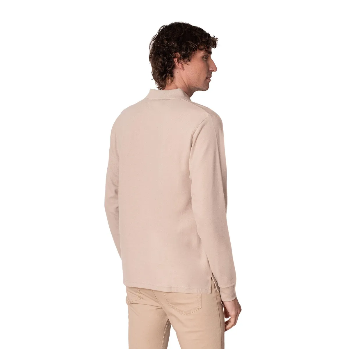INDUSBORD - Polera hombre Piqué Premium Manga larga protección Uv50 Certificada Indusbord