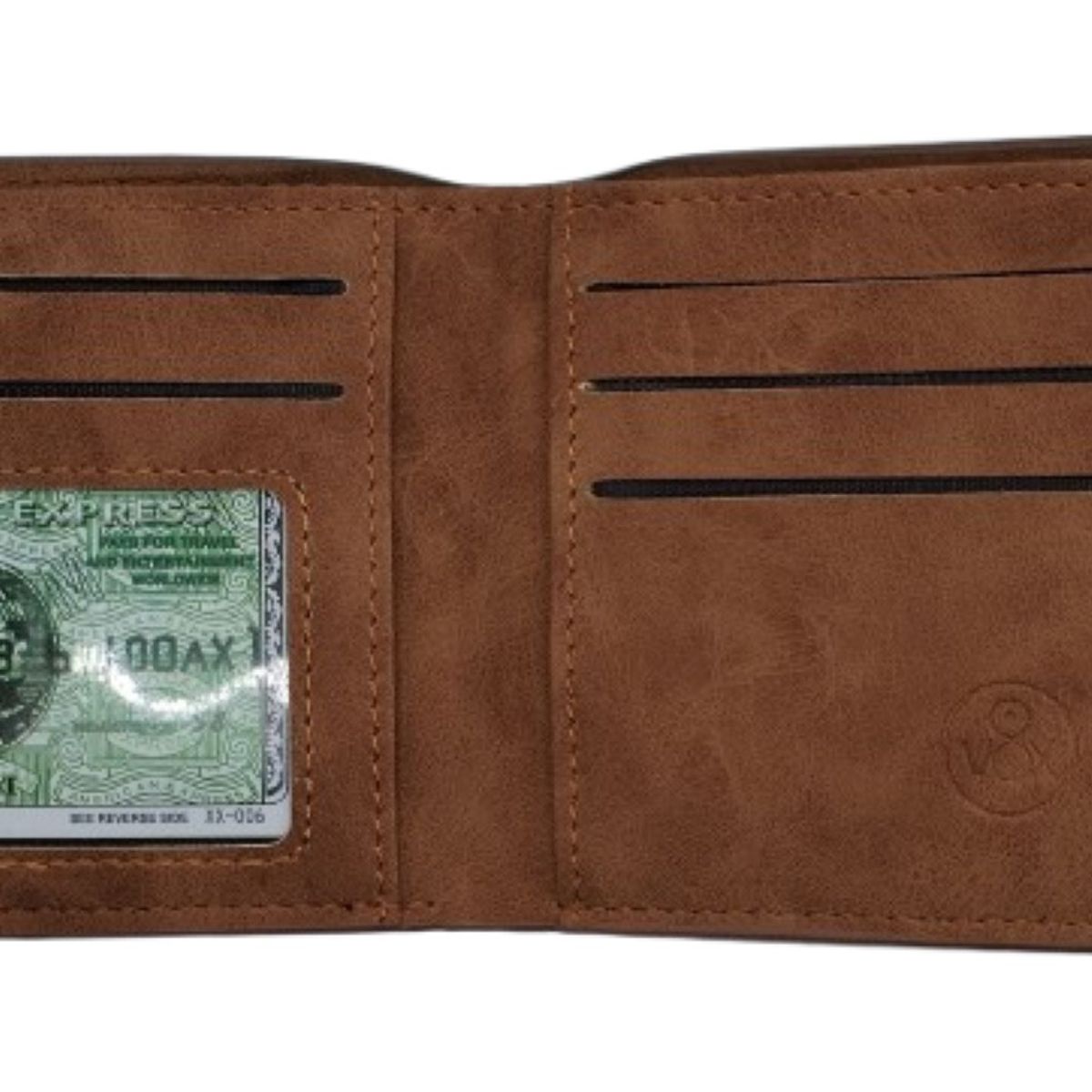 VOX - BILLETERA GAMUZA CAFE SIN BROCHE VOX 68126C