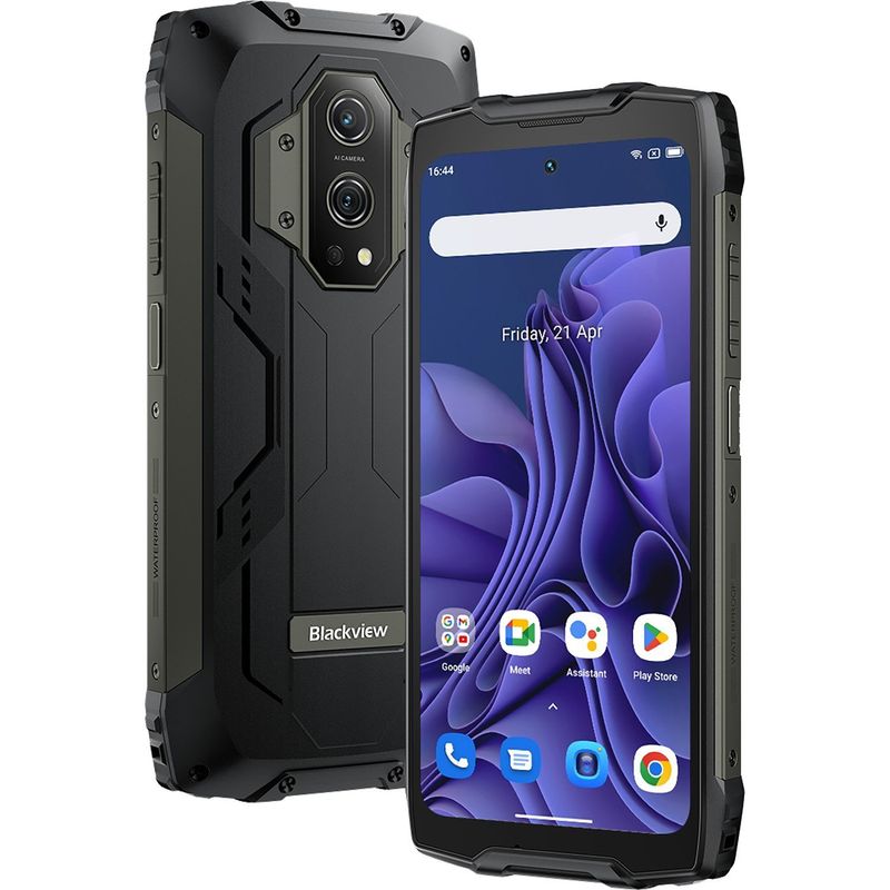 BLACKVIEW - Blackview Bv9300 - Celular Indestructible - Batería de 15080 mAh Linterna Potente Parlante Fuerte