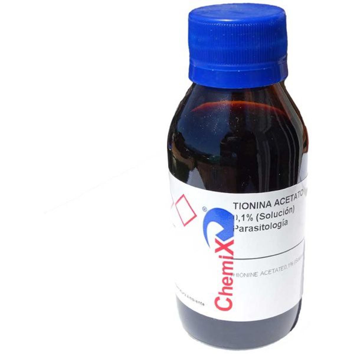 GENERICO - Tinción Tionina Acetato 01% 100ml + Frasco gotario 30cc