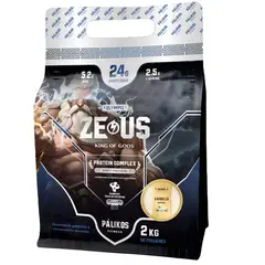 PALIKOS FITNESS - Proteína Zeus Complex 2kg Sabor Vainilla Formato Doypack
