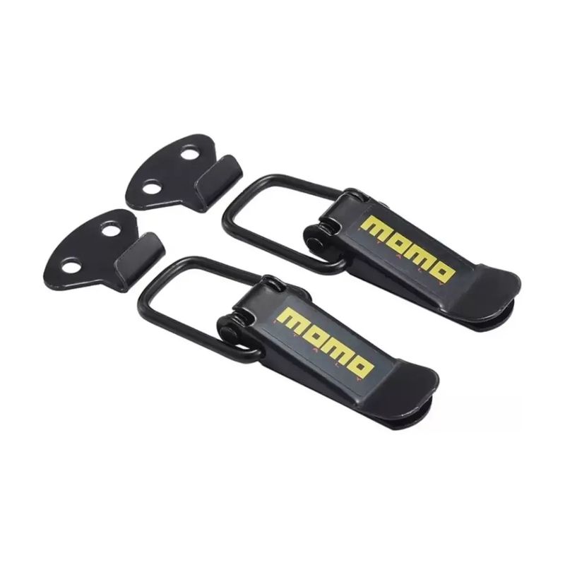 GENERICO - 2u Broche Sujetador Metálico De Parachoques Tuning Universal